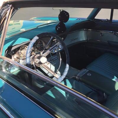 62 T-Bird interior