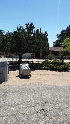 Advance Disposal loves to leave your trash cans toppled over after service.  (not due to weather)