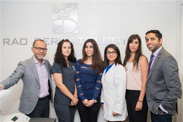 Rao Dermatology's New York office staff