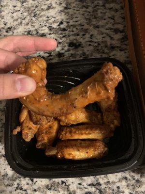 Chicken throat?