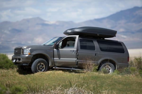 Our off- road luxury shuttle.