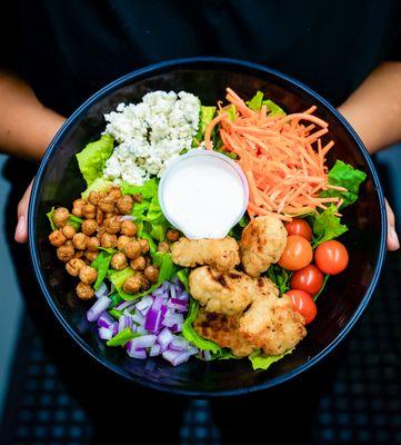 Black and Blue Chicken Salad