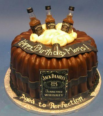 Custom Jack Daniel's cake CF23