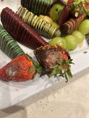 Chocolate Covered Strawberries Molded