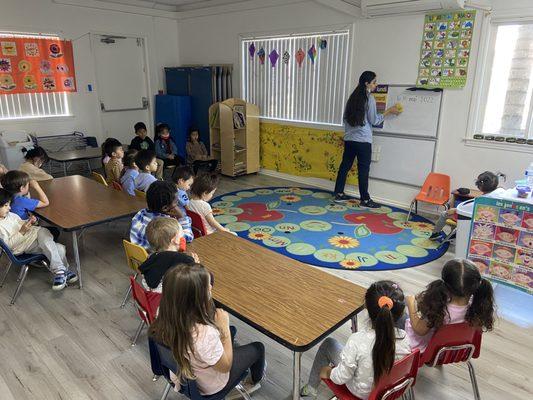 Preschool class, Learning, interaction and fun!