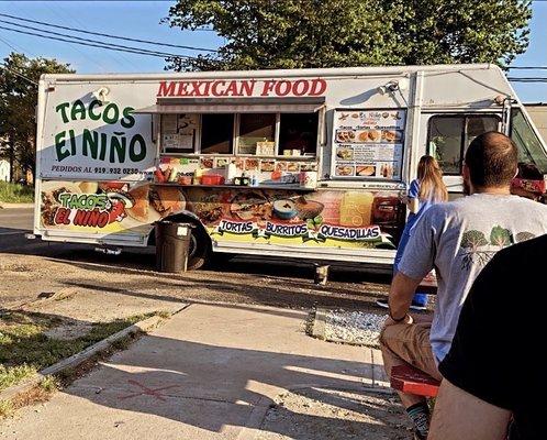 Food truck and menu