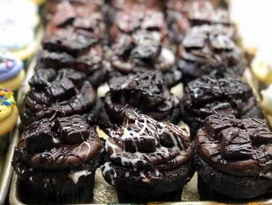 Cupcakes in our Bakery.