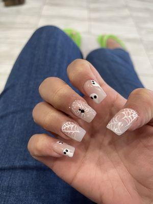 Cute Halloween theme acrylics