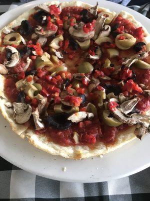 Vegan pizza