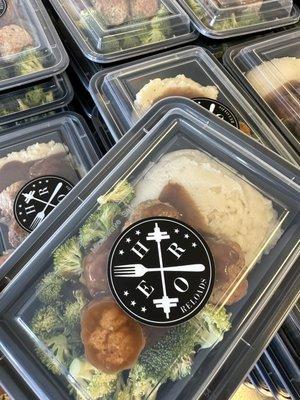 Healthy gourmet meals, delivered straight to your door.