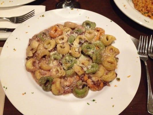 Amazing mushroom tortellini. Melts in your mouth!