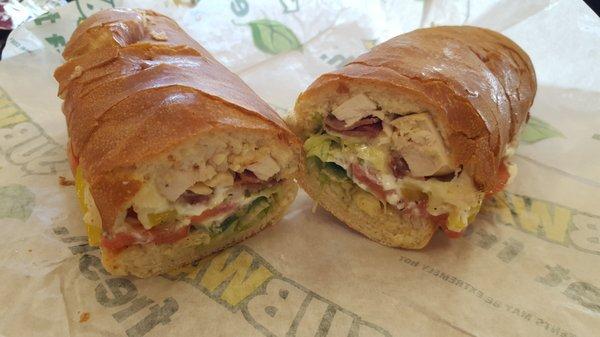 Chicken bacon swiss