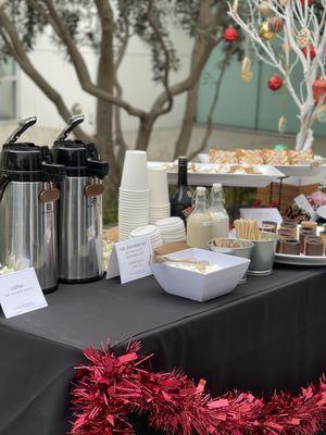 Coffee & the works for your next event!