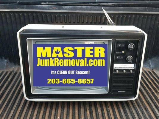 Old TV disposal / recycling CT