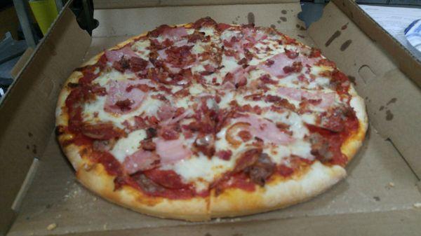 Medium Meat Lovers Pizza