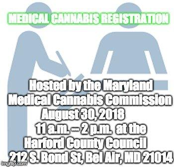 for more information, please visit:  https://mmcc.maryland.gov/Pages/Outreach%20and%20Education%20Events.aspx