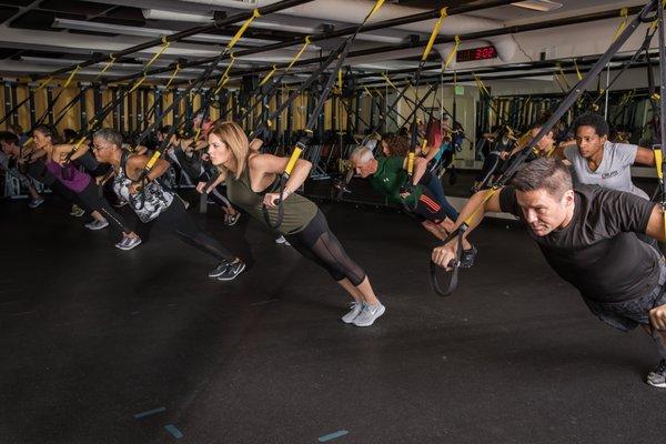 TRX stands for Total Resistance Exercise. The TRX system is relatively easy to learn and works well for individuals at all fitness levels.