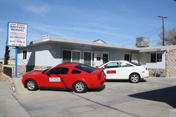 Our Building with Our Vehicles