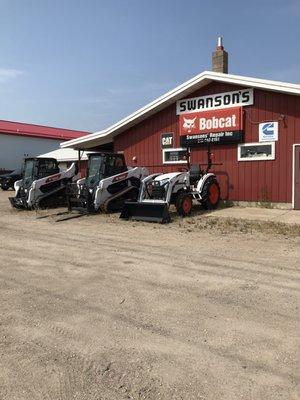 Bobcat shop store, next to the kubota shop