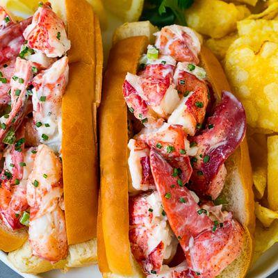 Make your coworkers jealous as they watch you enjoying this delicious dish. Lobster  Rolls. Our daily special