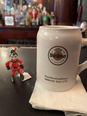 My annual excursion to Pearl St Pub to celebrate the start of Christmas season! another piece of my youth, the original "elf on shelf."