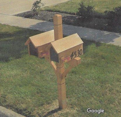 (2) Duffy Mailbox and CP02 (4"x4" T-post