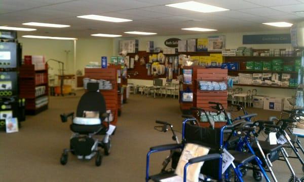 Wheelchairs, medical supplies