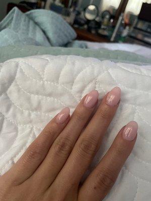 Artificial nails with gel only- no acrylic