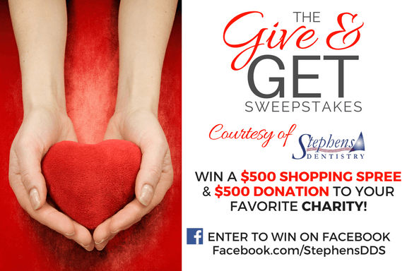 Join our Give & Get Sweepstakes