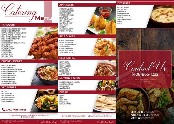 Catering Menu