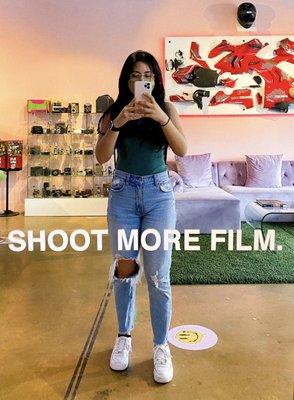 SHOOT MORE FILM. Mirror