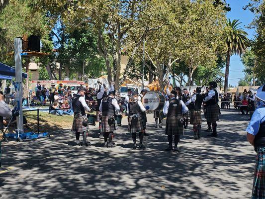 Pipe band competition