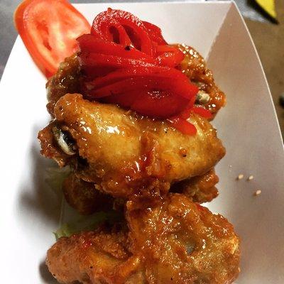 Sweet & spicy chili wings