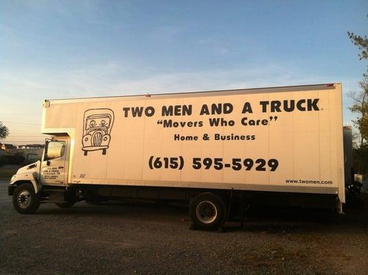 two men and a truck