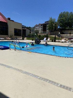 Pool in main building