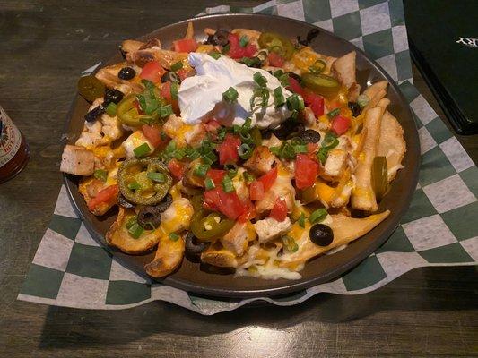 Chicken Irish Nachos