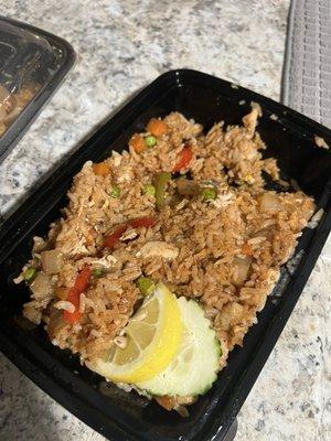 Chicken Basil Fried Rice