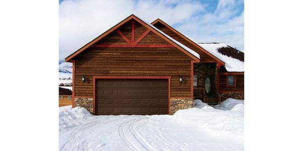 Wood finish Garage Door Garage Door Repair Norwood MA