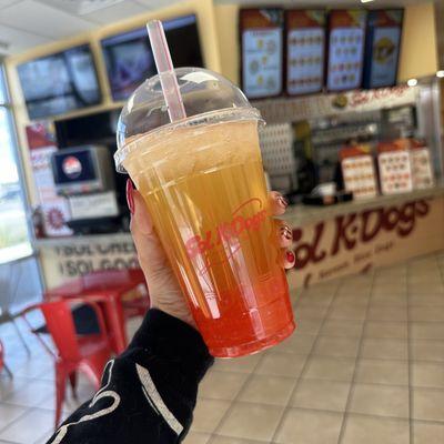 tropical mando boba tea