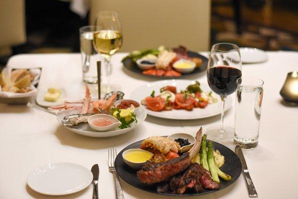 Enjoy a Surf & Turf dinner for two this 2018 Valentine's Day