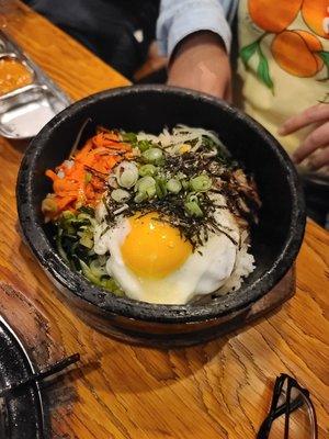 Vegetable bibimbop