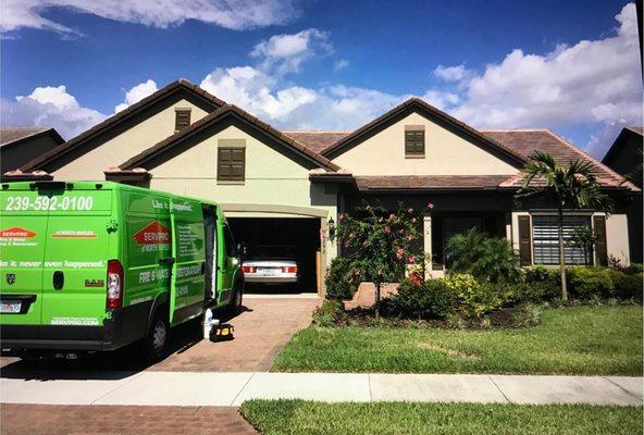 SERVPRO is Faster to Any Size Disaster.