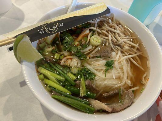 Spicy beef pho