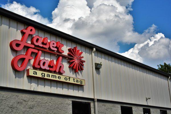 Laser Flash front exterior - Indy's Premier Laser Tag, Arcade & Event Venue