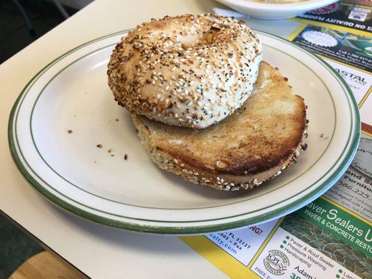 Toasted Everything Bagel