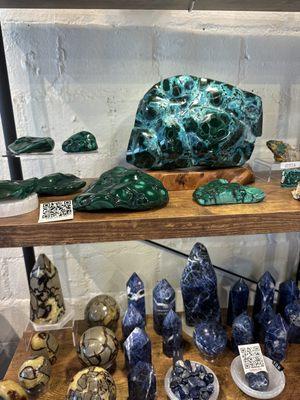 I am manifesting this magnificent perfect Malachite