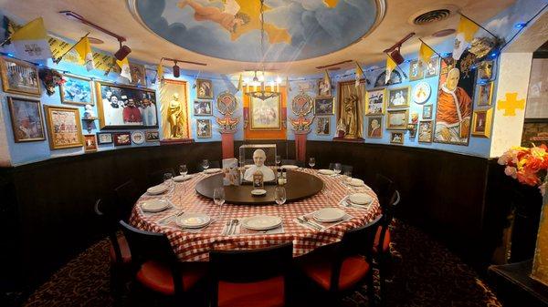 Pope table Buca di beppo Summerlin  Friyay October 21 2022