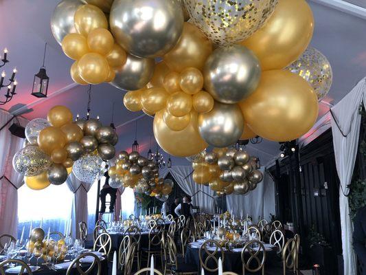 Golden cloud Centerpieces Standard Hotel Highline