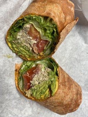 Chipotle tuna wrap