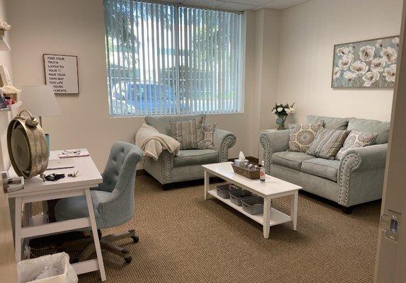 Therapy room for teens/young adults